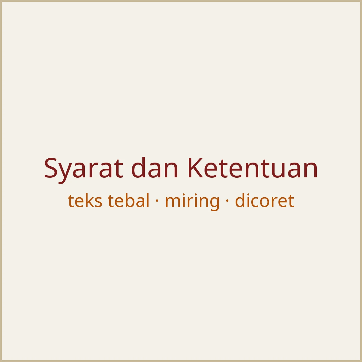 Syarat dan Ketentuan: ilustrasi 2